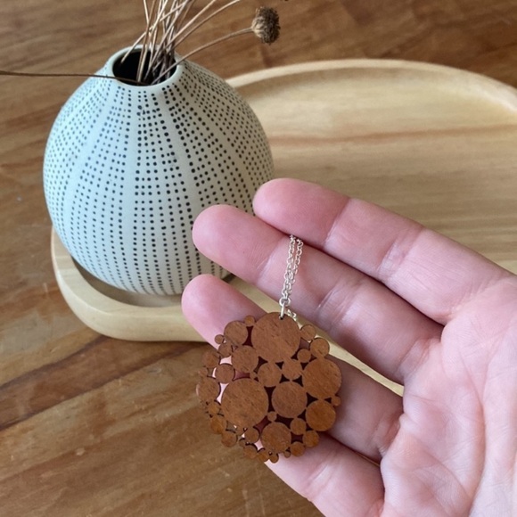 Mana Jewelry Designs- wood necklace - Picture 3 of 7